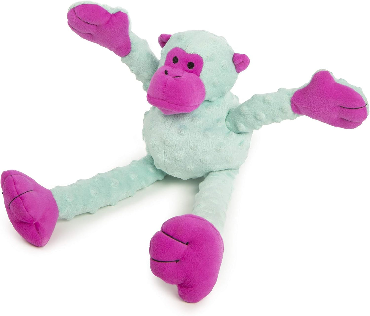 Unleash Playtime with the Crazy Tugs Monkey Squeaky Plush Tug Toy - Durable & Fun for Your Dog! 🐾💙