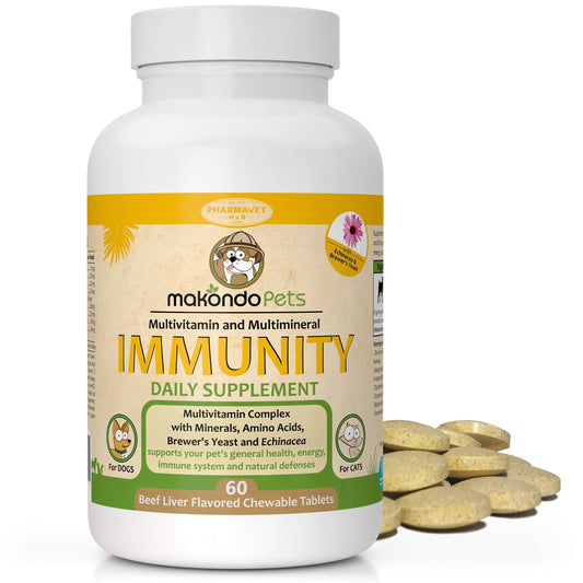 Boost Your Pup's Health: Immune Support & Allergy Relief Supplement Packed with Essential Vitamins & Minerals! 🐾🥳