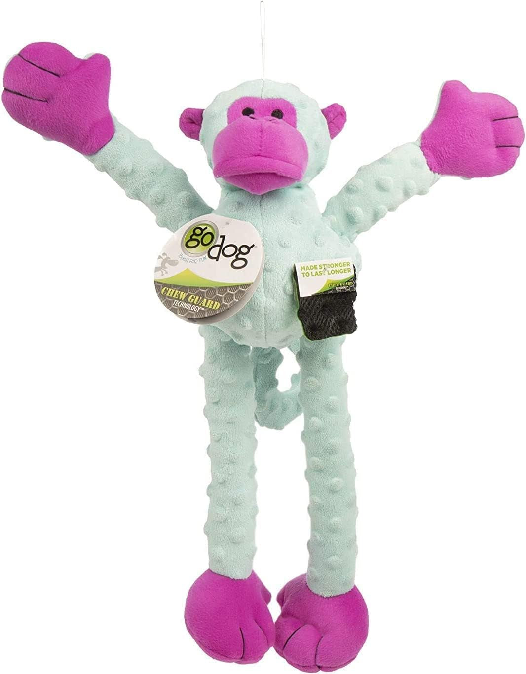 Unleash Playtime with the Crazy Tugs Monkey Squeaky Plush Tug Toy - Durable & Fun for Your Dog! 🐾💙