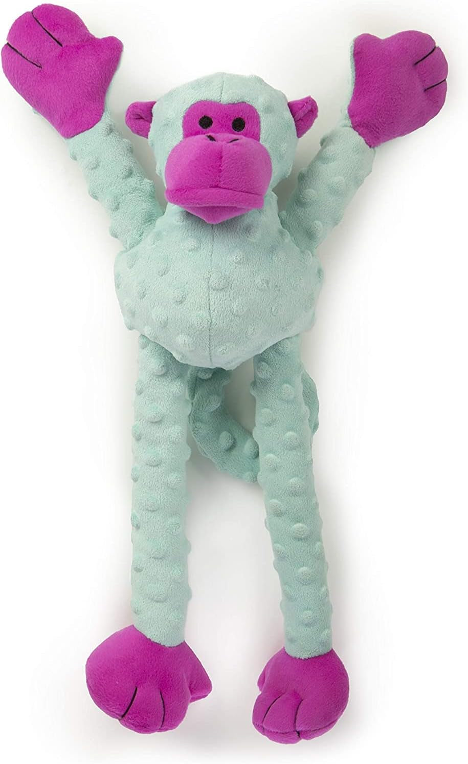 Unleash Playtime with the Crazy Tugs Monkey Squeaky Plush Tug Toy - Durable & Fun for Your Dog! 🐾💙